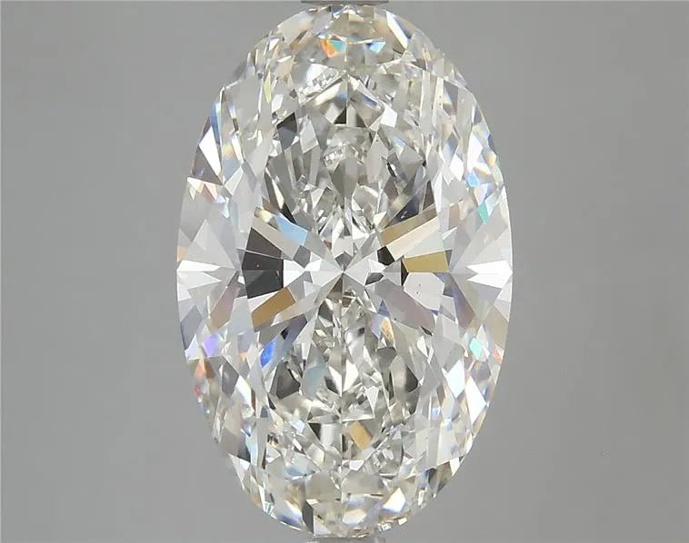 4.67ct Oval Lab Grown Diamond (Colour H, Clarity VS2, IGI Certified)