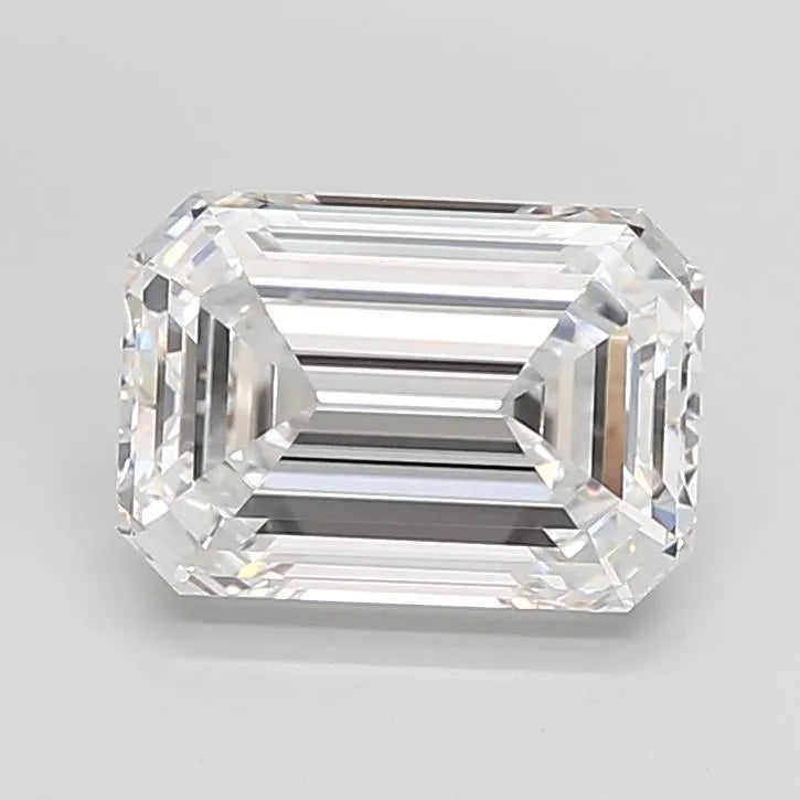 4.69ct Emerald Lab Grown Diamond (Colour D, Clarity VVS1, Cut EX, IGI Certified)