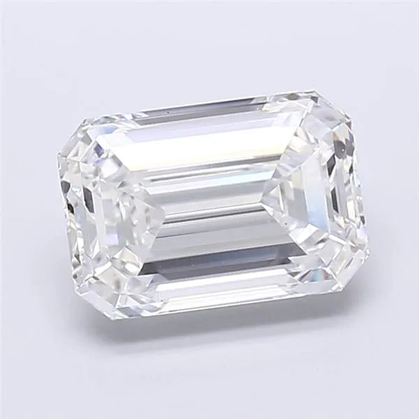 4.69ct Emerald Lab Grown Diamond (Colour E, Clarity VVS2, IGI Certified)