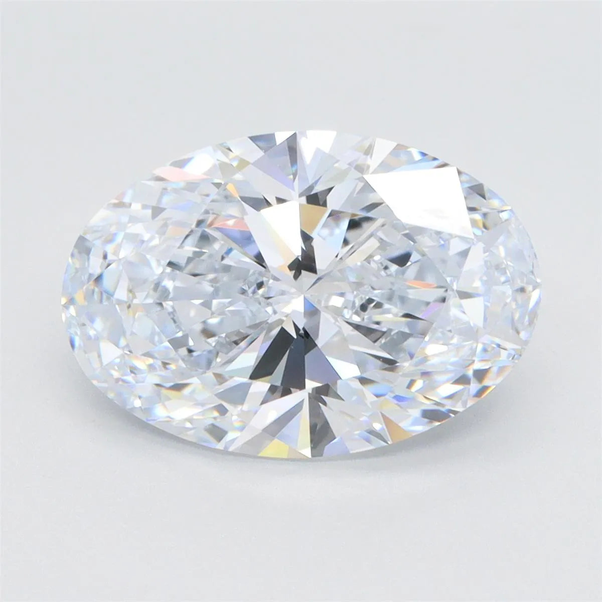 4.71ct Oval Lab Grown Diamond (Colour G, Clarity VVS1, IGI Certified)
