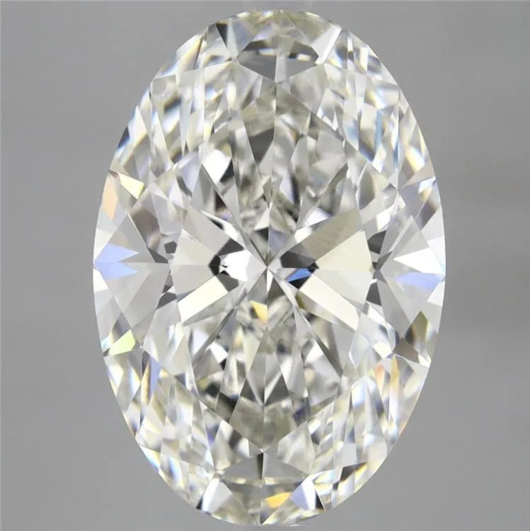 4.72ct Oval Lab Grown Diamond (Colour G, Clarity VVS2, IGI Certified)