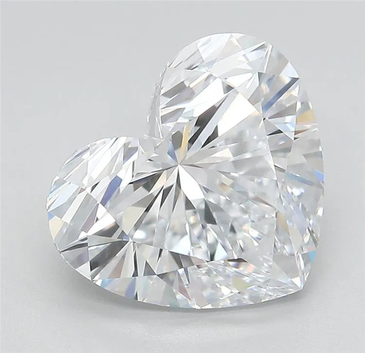4.74ct Heart Lab Grown Diamond (Colour E, Clarity VVS1, Cut EX, IGI Certified)