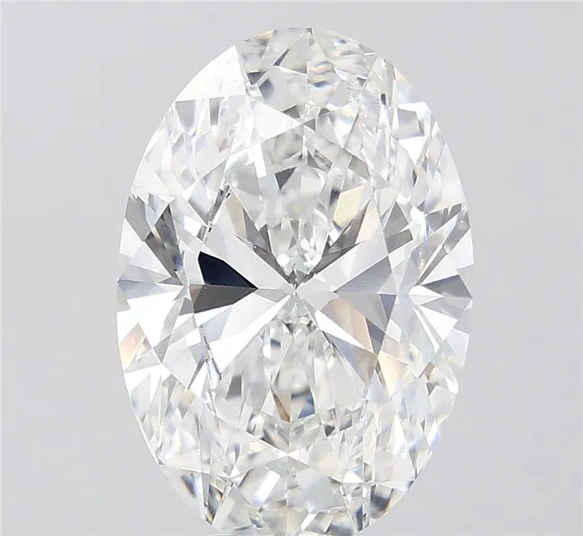 4.74ct Oval Lab Grown Diamond (Colour D, Clarity VVS2, IGI Certified)
