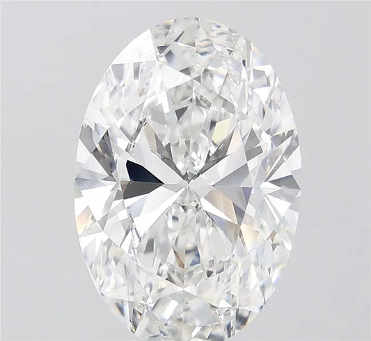 4.74ct Oval Lab Grown Diamond (Colour D, Clarity VVS2, IGI Certified)