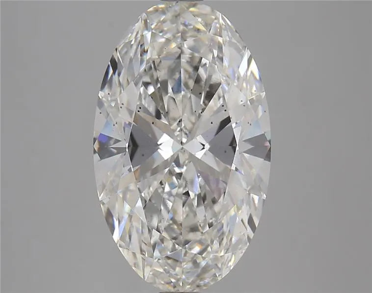 4.74ct Oval Lab Grown Diamond (Colour F, Clarity SI1, IGI Certified)
