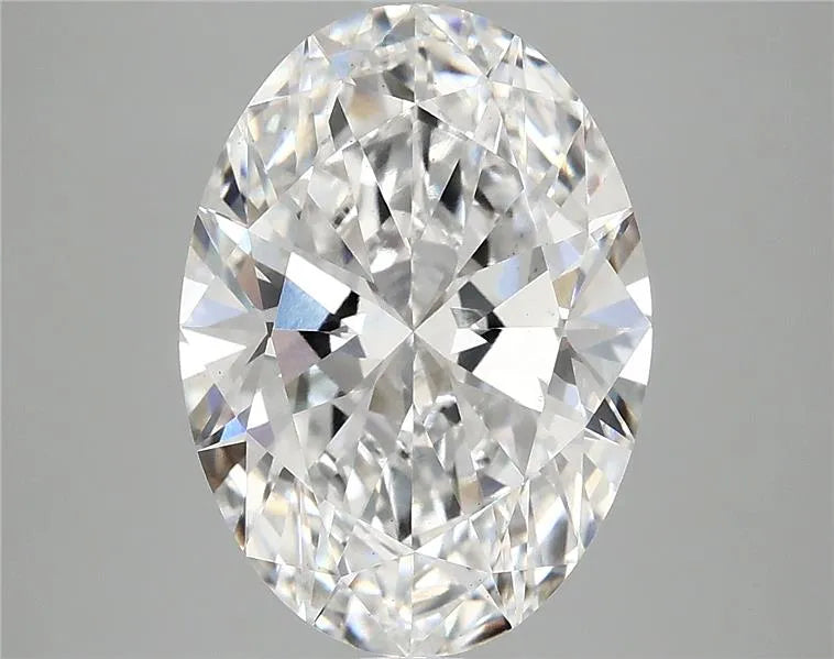 4.75ct Oval Lab Grown Diamond (Colour E, Clarity VS2, IGI Certified)
