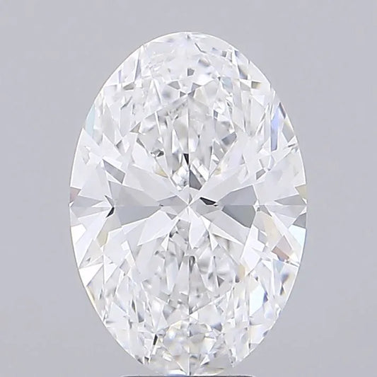 4.76ct Oval Lab Grown Diamond (Colour D, Clarity VVS1, IGI Certified)
