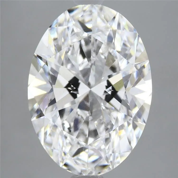 4.76ct Oval Lab Grown Diamond (Colour D, Clarity VVS2, IGI Certified)