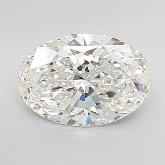 4.78ct Oval Lab Grown Diamond (Colour F, Clarity VVS2, IGI Certified)