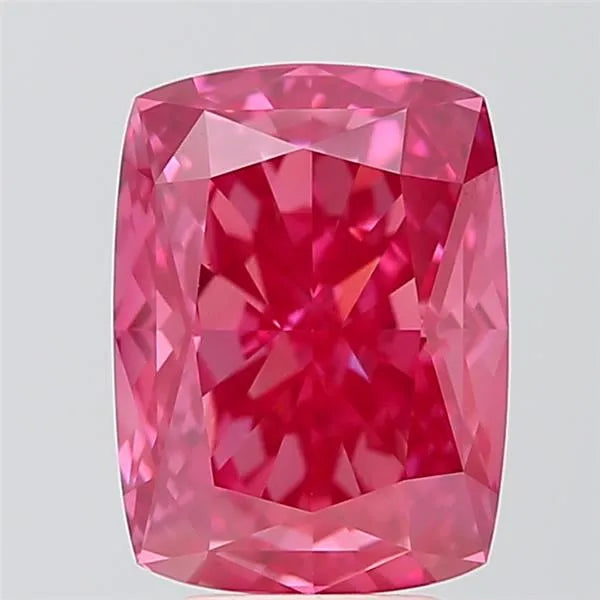 4.82ct Cushion modified Lab Grown Diamond (Colour Fancy Vivid Pink, Clarity VVS2, IGI Certified)