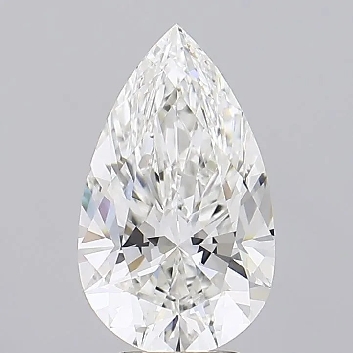 4.86ct Pear Lab Grown Diamond (Colour F, Clarity VVS1, IGI Certified)