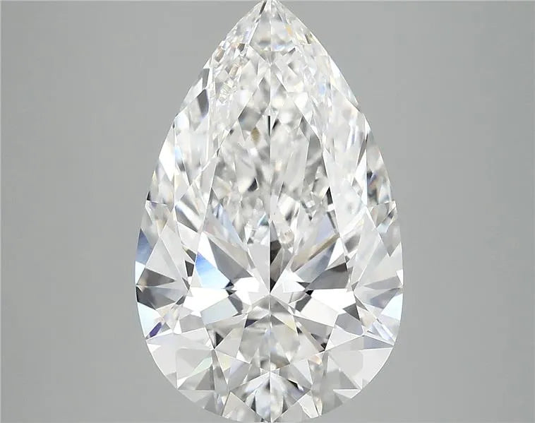 4.88ct Pear Lab Grown Diamond (Colour E, Clarity VVS2, IGI Certified)
