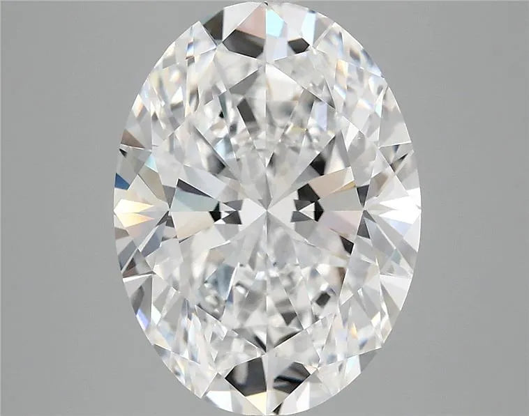 4.90ct Oval Lab Grown Diamond (Colour E, Clarity VVS2, IGI Certified)