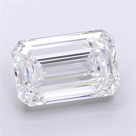 4.91ct Emerald Lab Grown Diamond (Colour D, Clarity VVS2, IGI Certified)