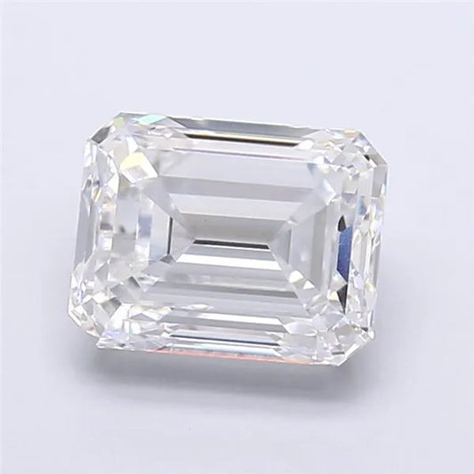 4.91ct Emerald Lab Grown Diamond (Colour D, Clarity VVS2, IGI Certified)
