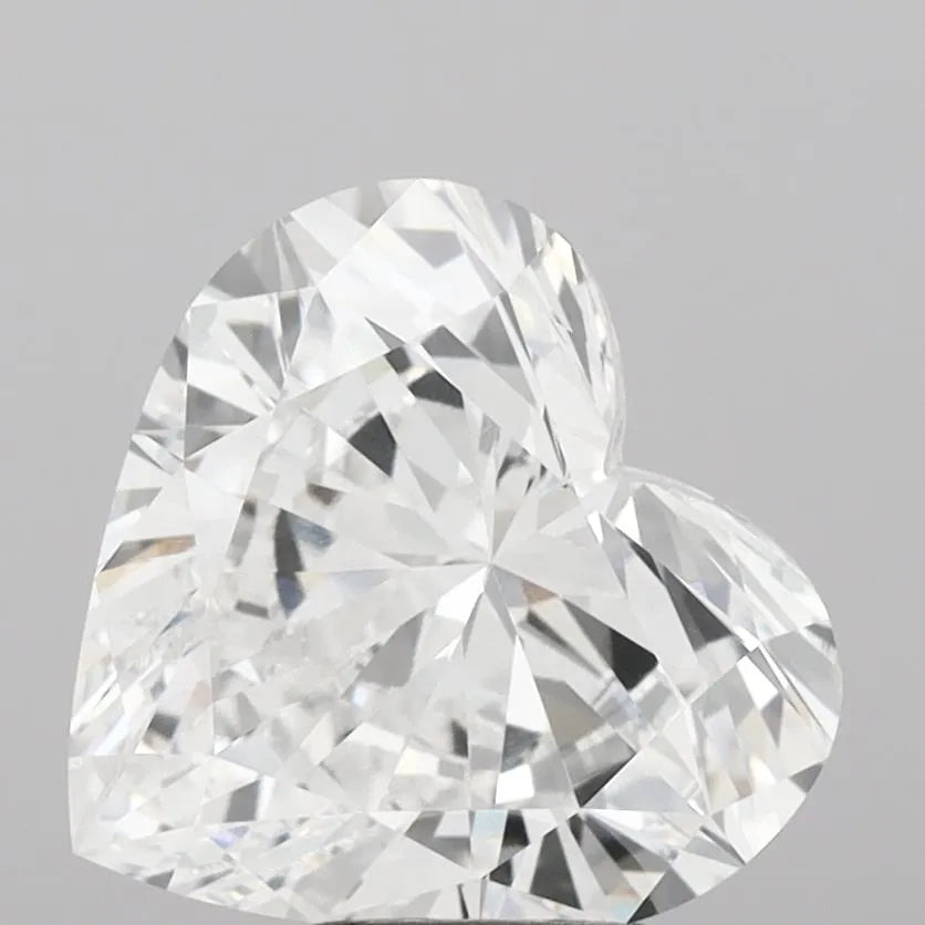 4.92ct Heart Lab Grown Diamond (Colour D, Clarity VVS2, IGI Certified)