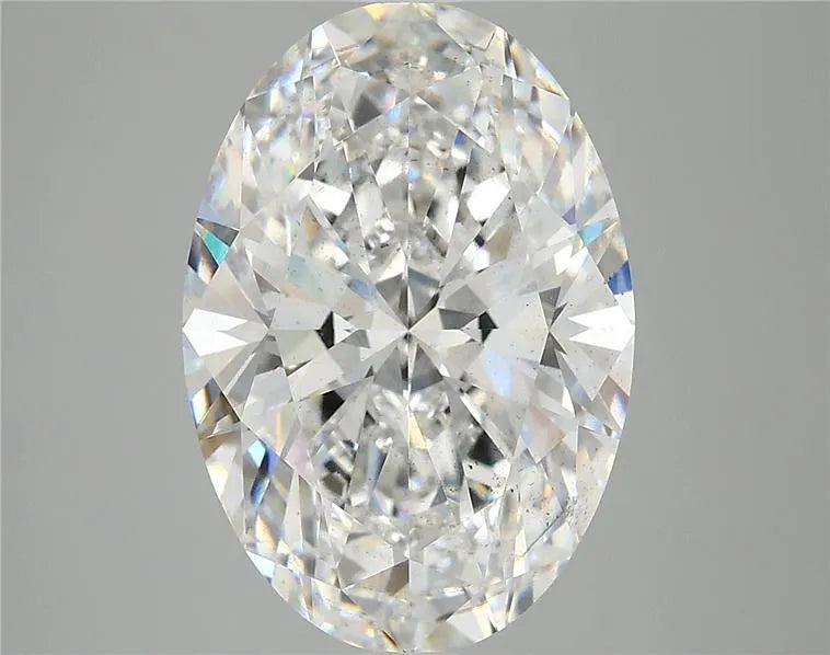 4.92ct Oval Lab Grown Diamond (Colour E, Clarity SI1, IGI Certified)