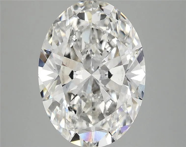 4.92ct Oval Lab Grown Diamond (Colour F, Clarity SI1, IGI Certified)