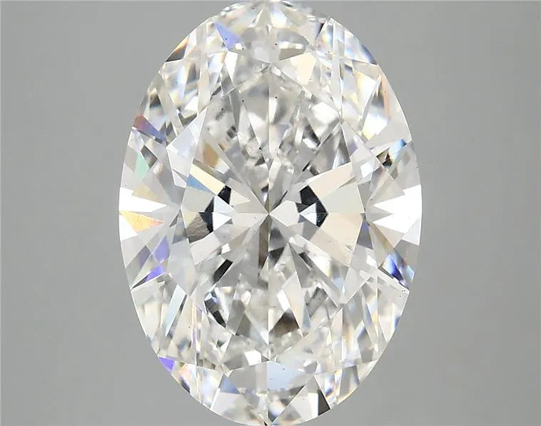 4.92ct Oval Lab Grown Diamond (Colour F, Clarity VS2, IGI Certified)