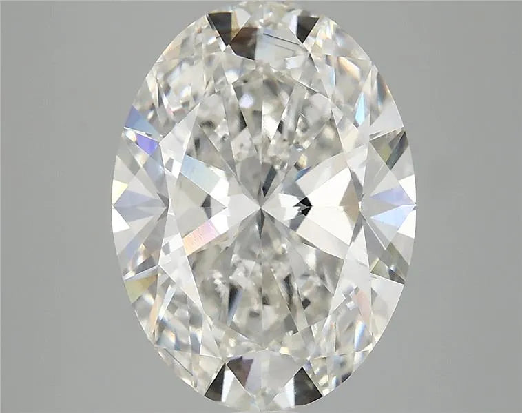 4.92ct Oval Lab Grown Diamond (Colour G, Clarity VS2, IGI Certified)