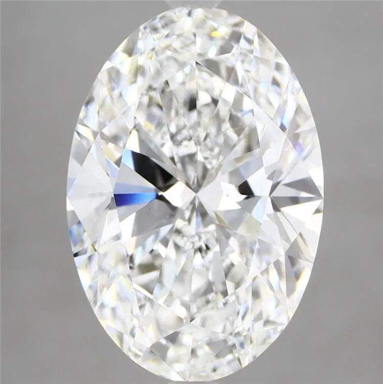 4.93ct Oval Lab Grown Diamond (Colour E, Clarity VVS2, IGI Certified)