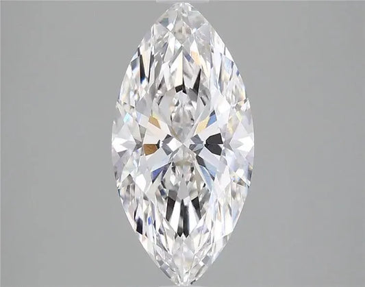 4.95ct Marquise Lab Grown Diamond (Colour D, Clarity VVS2, IGI Certified)