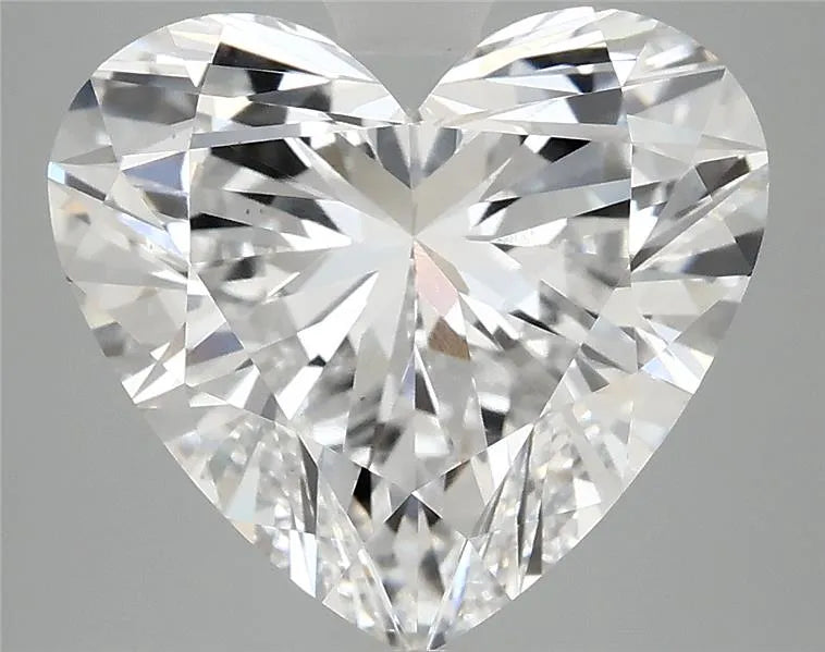 4.96ct Heart Lab Grown Diamond (Colour D, Clarity VS1, IGI Certified)