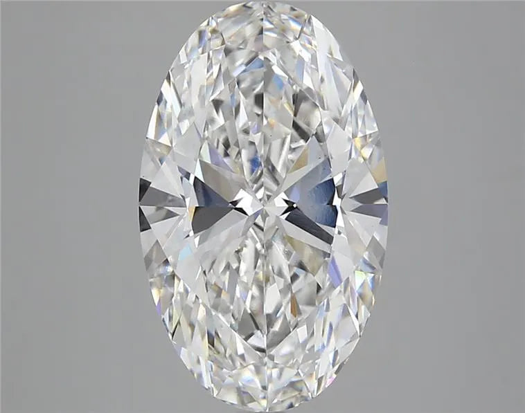 4.97ct Oval Lab Grown Diamond (Colour E, Clarity VS1, IGI Certified)