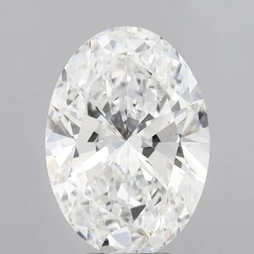 4.98ct Oval Lab Grown Diamond (Colour D, Clarity VS1, IGI Certified)