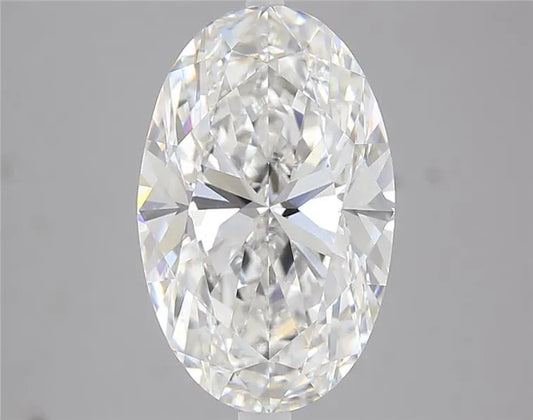 4.99ct Oval Lab Grown Diamond (Colour D, Clarity VVS2, IGI Certified)