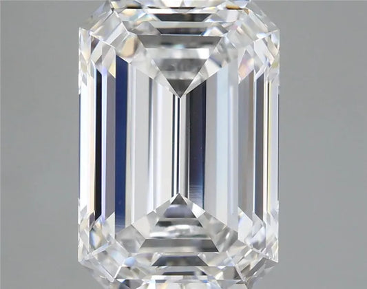 5.58ct Emerald Lab Grown Diamond (Colour E, Clarity VVS2, IGI Certified)
