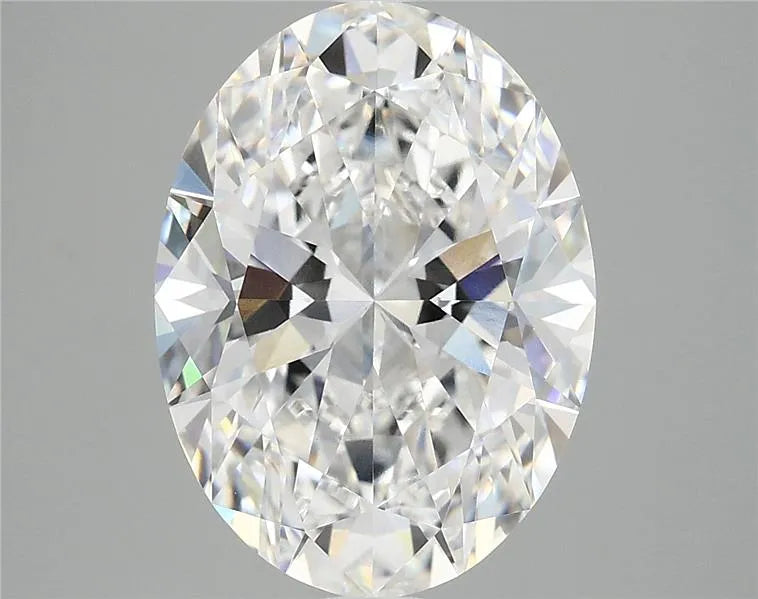 5.10ct Oval Lab Grown Diamond (Colour E, Clarity VVS2, IGI Certified)