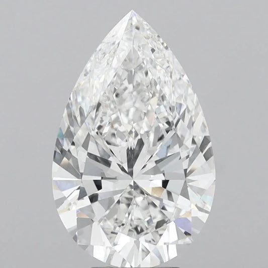 4.03ct Pear Lab Grown Diamond (Colour E, Clarity VS1, IGI Certified)