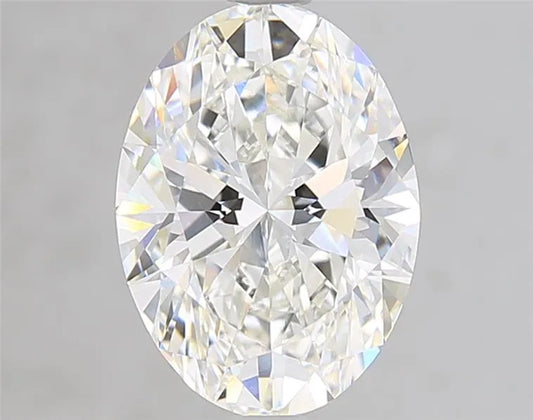 3.08ct Oval Lab Grown Diamond (Colour G, Clarity VS1, IGI Certified)
