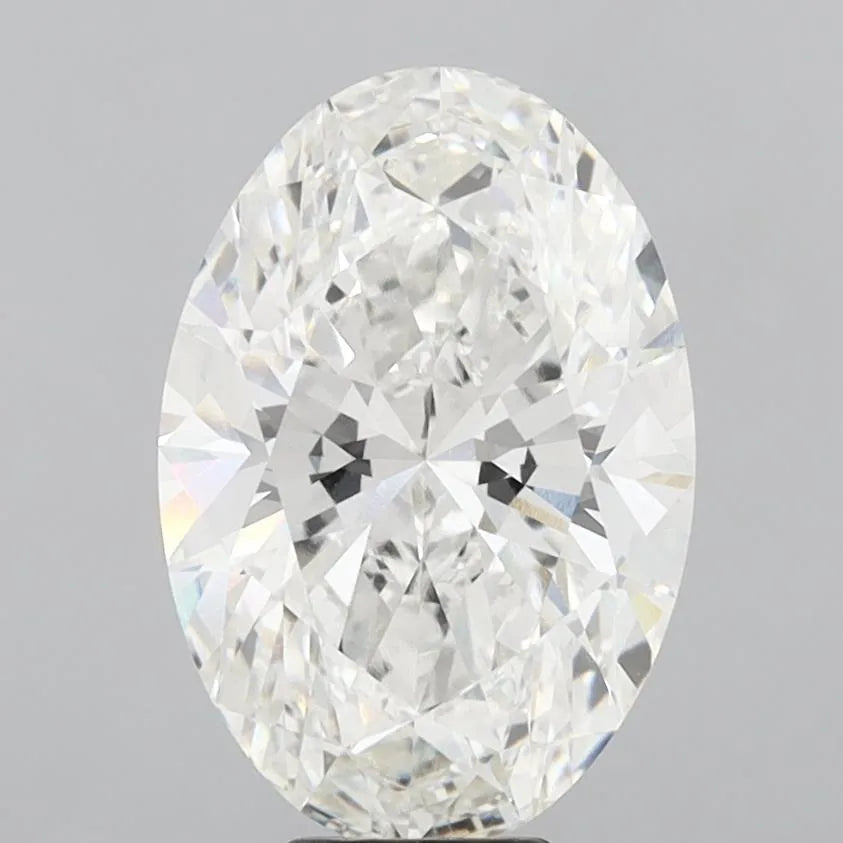8.04ct Oval Lab Grown Diamond (Colour F, Clarity VVS2, IGI Certified)