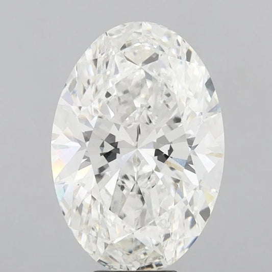 8.04ct Oval Lab Grown Diamond (Colour F, Clarity VVS2, IGI Certified)