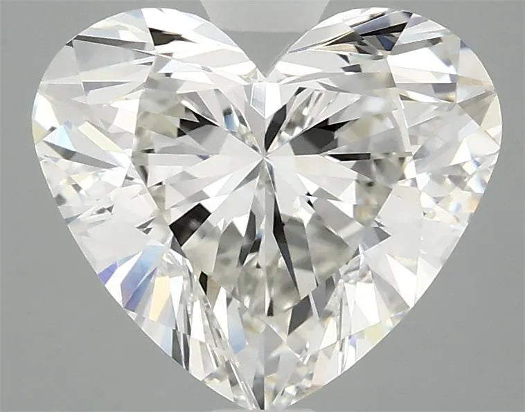 2.98ct Heart Lab Grown Diamond (Colour G, Clarity VVS2, IGI Certified)