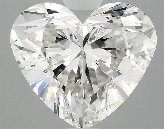 2.98ct Heart Lab Grown Diamond (Colour G, Clarity VVS2, IGI Certified)