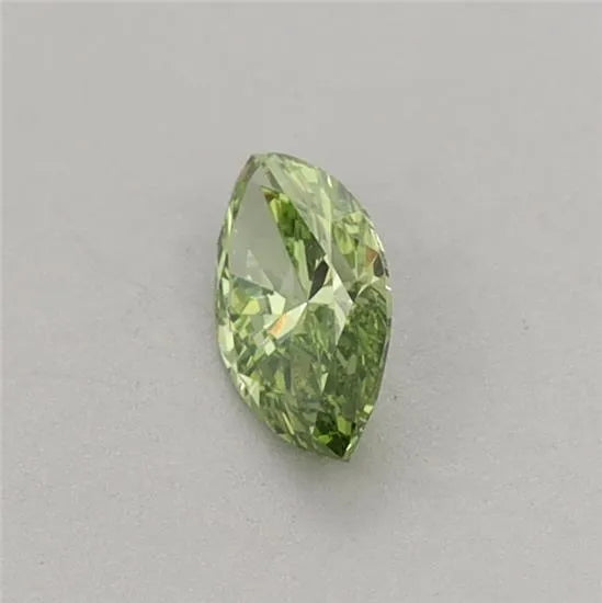 0.25ct Marquise Lab Grown Diamond (Colour Fancy Vivid Green, Clarity VVS2, IGI Certified)