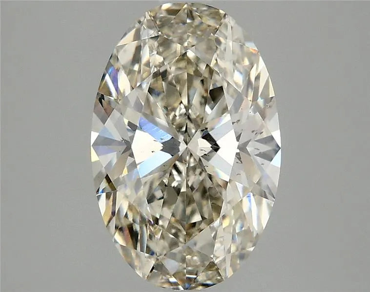 2.98ct Oval Lab Grown Diamond (Colour I, Clarity SI1, IGI Certified)