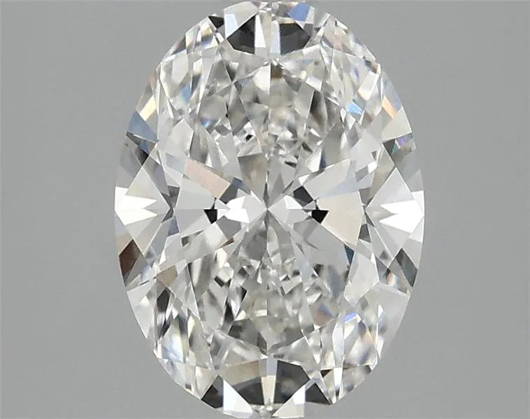 2.02ct Oval Lab Grown Diamond (Colour G, Clarity VVS2, IGI Certified)