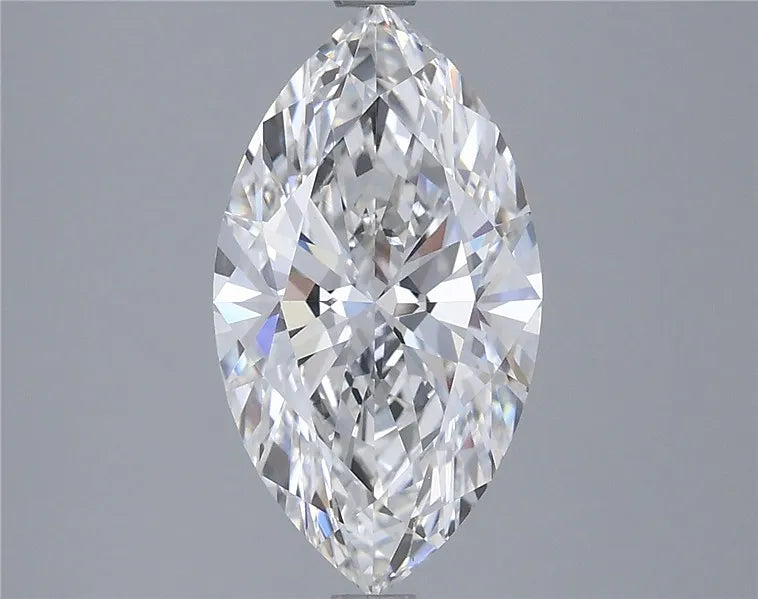 3.05ct Marquise Lab Grown Diamond (Colour F, Clarity VVS2, IGI Certified)