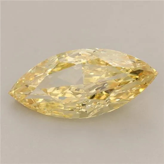 1.75ct Marquise Lab Grown Diamond (Colour Fancy Intense Yellow, Clarity VVS2, IGI Certified)