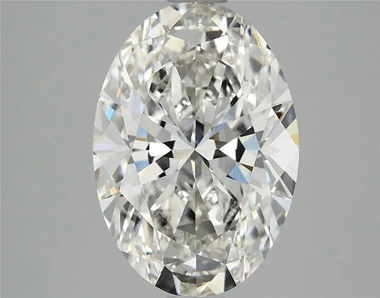 3.01ct Oval Lab Grown Diamond (Colour G, Clarity VVS2, IGI Certified)