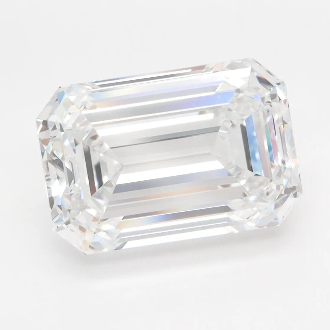 5.00ct Emerald Lab Grown Diamond (Colour D, Clarity IF, IGI Certified)