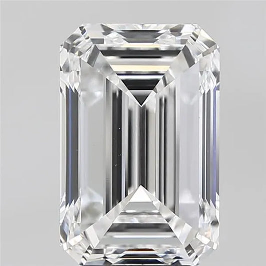 5.00ct Emerald Lab Grown Diamond (Colour D, Clarity VVS1, IGI Certified)