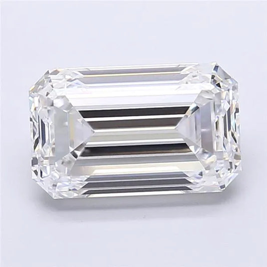 5.00ct Emerald Lab Grown Diamond (Colour D, Clarity VVS1, IGI Certified)