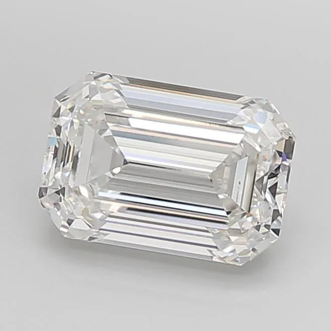 5.00ct Emerald Lab Grown Diamond (Colour E, Clarity IF, IGI Certified)