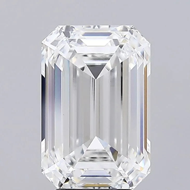 5.00ct Emerald Lab Grown Diamond (Colour E, Clarity VVS2, IGI Certified)
