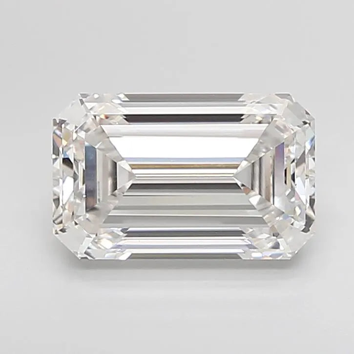 5.00ct Emerald Lab Grown Diamond (Colour F, Clarity VS1, IGI Certified)